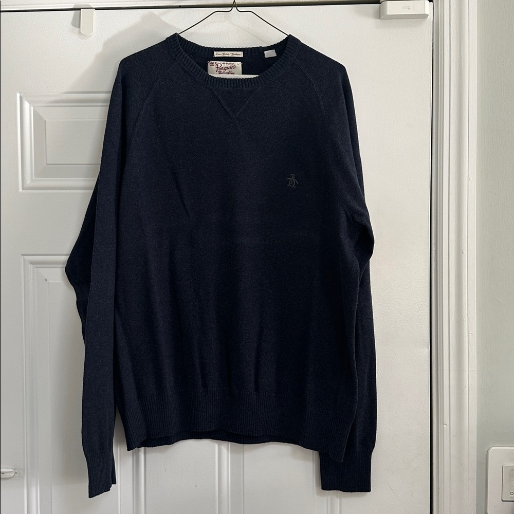 Original Penguin Dark Blue Pullover